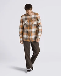 Box Flannel Classic Long Sleeve Shirt