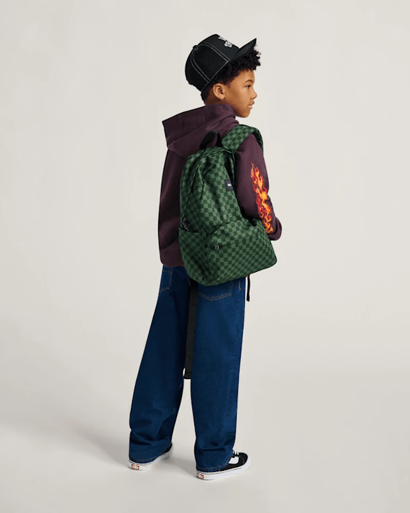 Kids Old Skool Grom Checkerboard Backpack