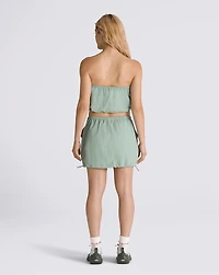 Riley Nylon Mini Skirt