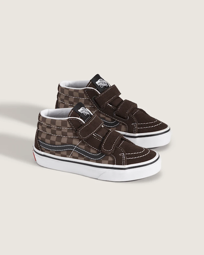 Little Kids' Sk8-Mid V Checkerboard Shoe