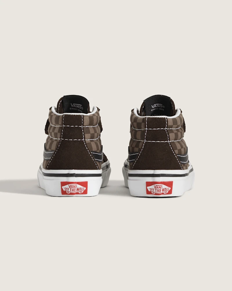 Little Kids' Sk8-Mid V Checkerboard Shoe
