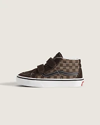 Little Kids' Sk8-Mid V Checkerboard Shoe