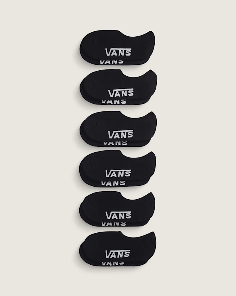 Classic No Show Socks 6-Pack