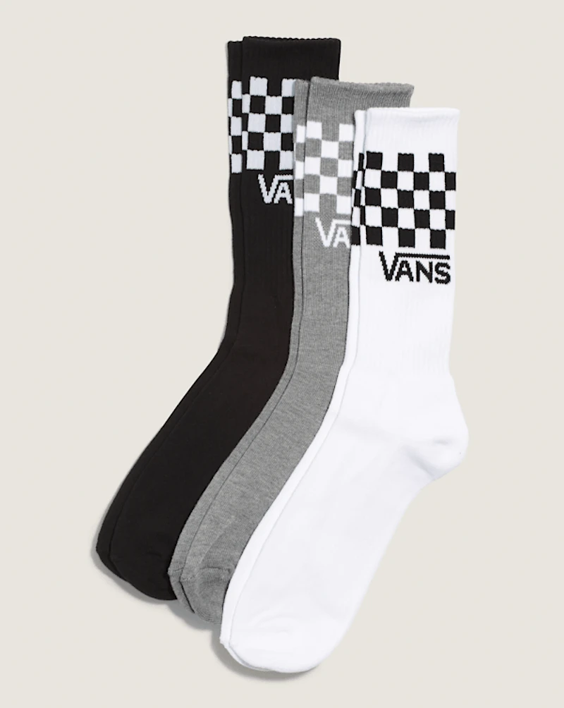Classic Check Crew Socks 3-Pack