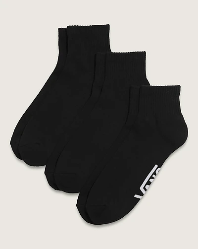 Classic Quarter Crew Socks 3-Pack