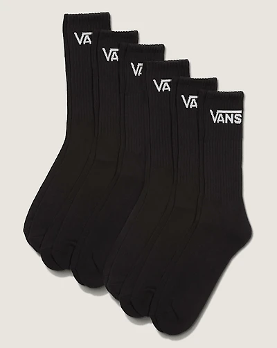 Classic Crew Socks 6-Pack