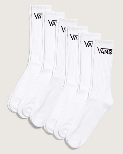 Classic Crew Socks 6-Pack