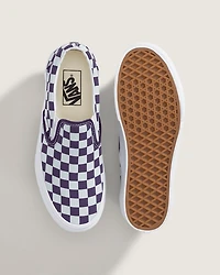 Classic Slip-On Platform Checkerboard Shoe