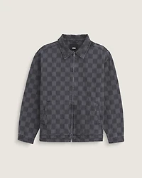 Pitstop Checkered Station Denim Jacket
