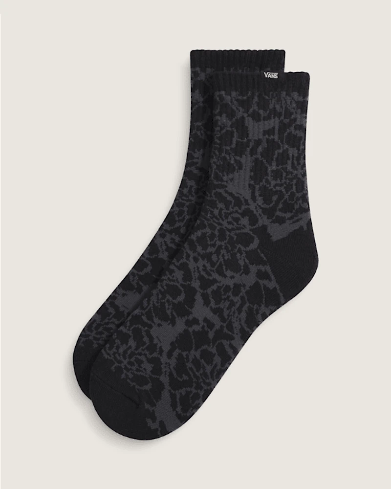 Dia de los Muertos Colibri Floral Crew Socks