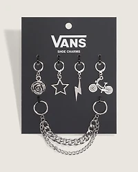 Vans Waffle Shop Bold and Bloom Shoe Charm Set
