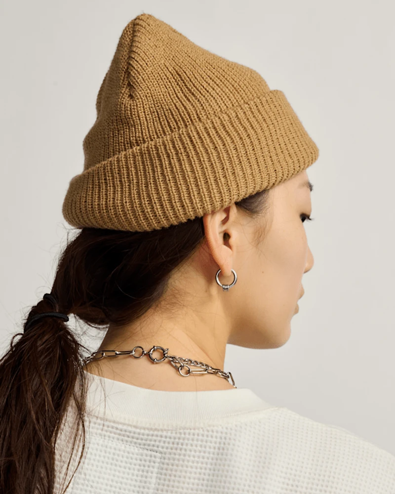 Hex Patch Cuff Beanie