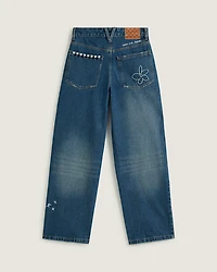Sirelle Embroidered Denim Pants