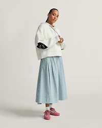 Francesca Full Plaid Skirt