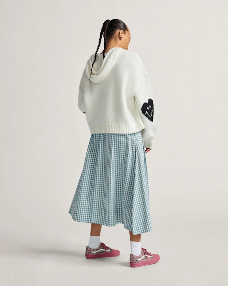 Francesca Full Plaid Skirt