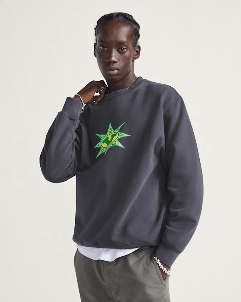Star Checker Crew Sweatshirt