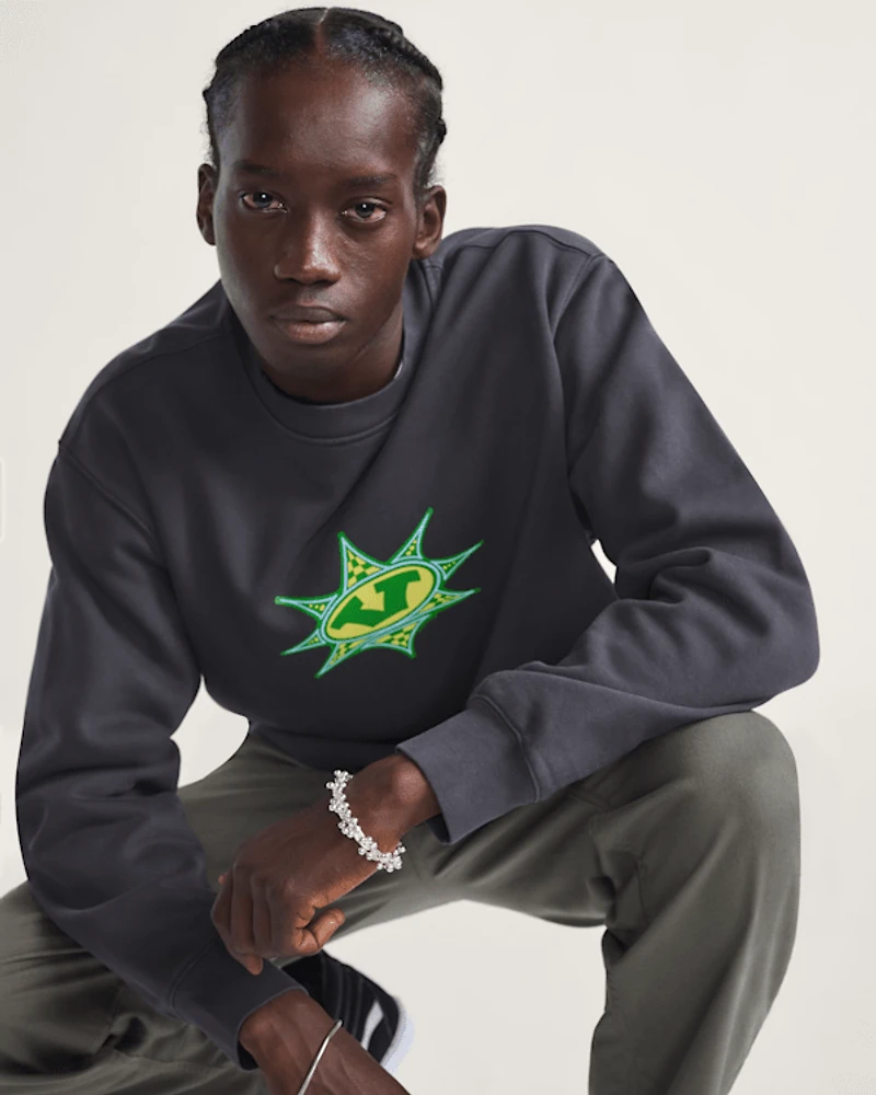 Star Checker Crew Sweatshirt