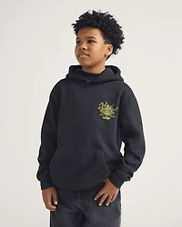 Kids Scratched Records Pullover Hoodie