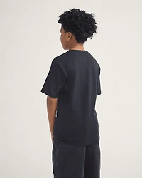 Little Kids Star Checker T-Shirt