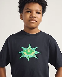 Little Kids Star Checker T-Shirt