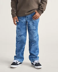 Kids Check-5 Loose Denim Pants