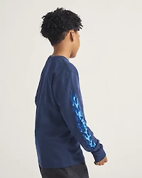 Kids Vans Inferno Long Sleeve T-Shirt