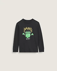 Little Kids Frankenwaffle Halloween Long Sleeve T-Shirt