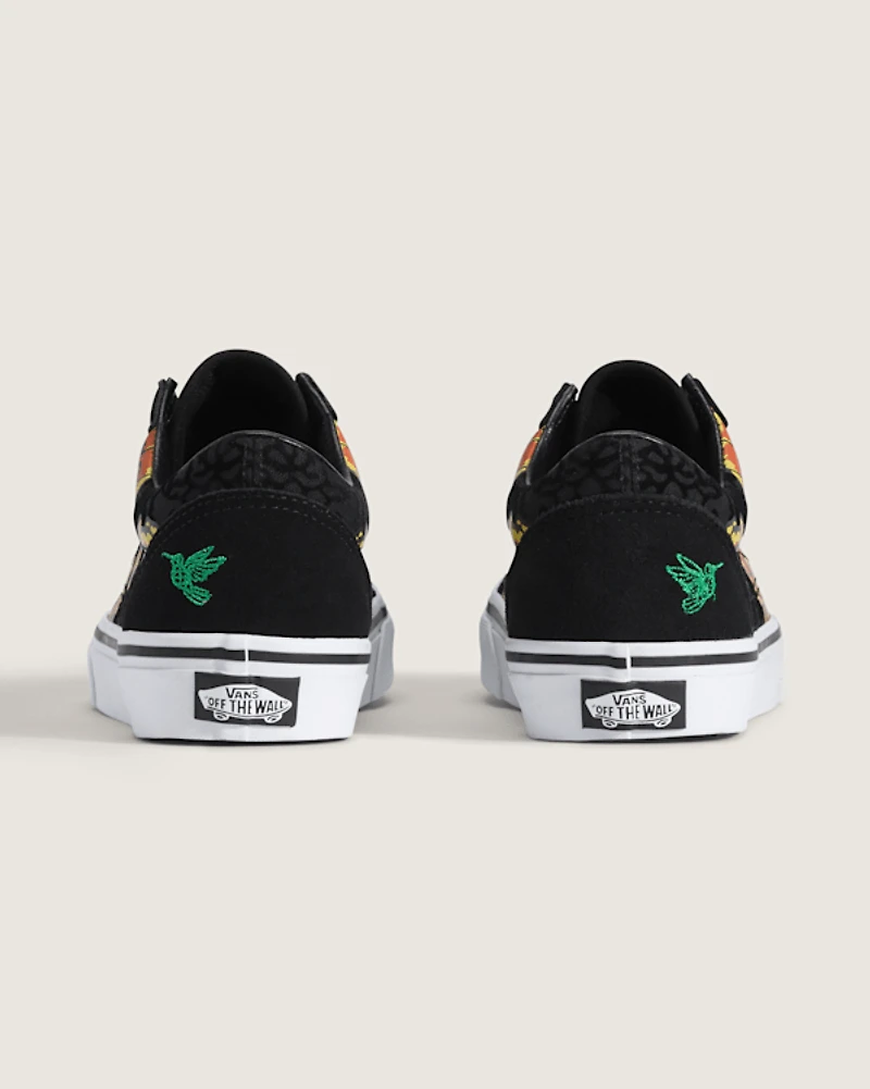 Old Skool Dia de los Muertos Shoe