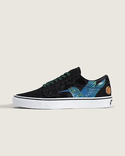 Old Skool Dia de los Muertos Shoe