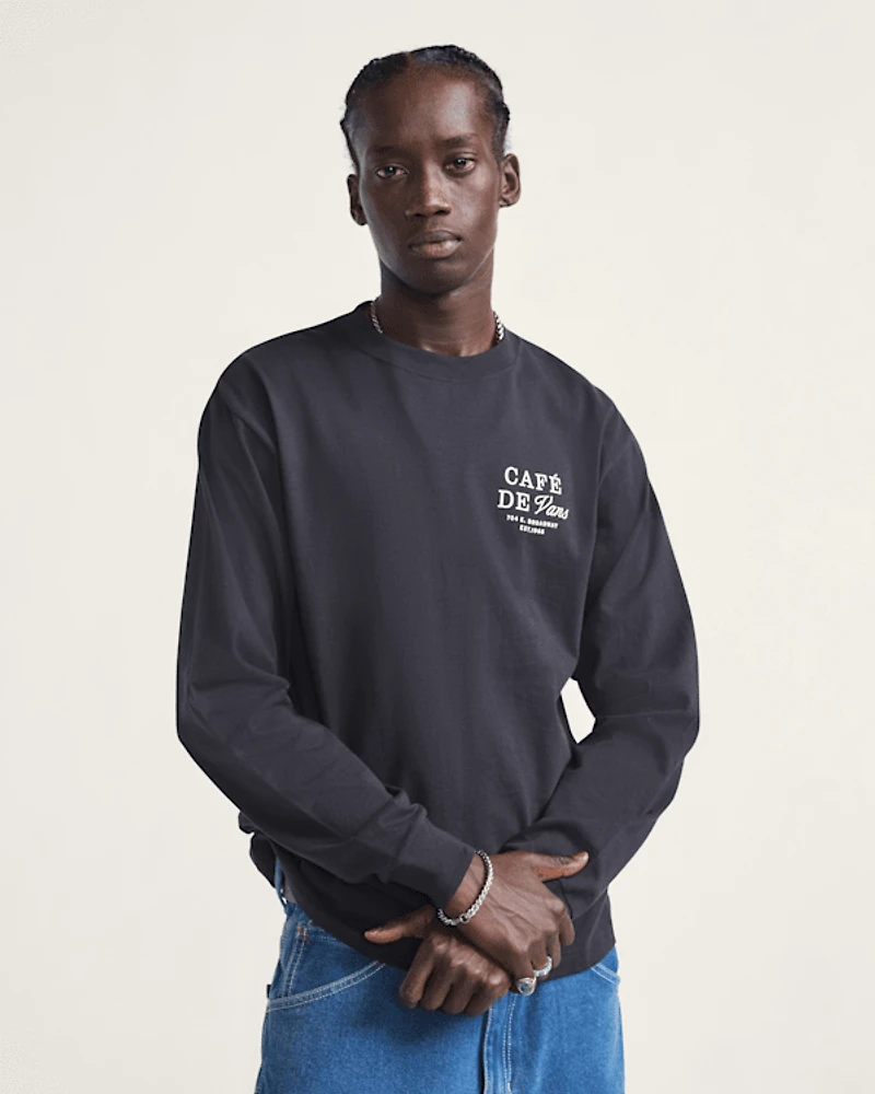 Cafe Vans Long Sleeve T-Shirt