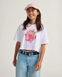 Kids Star Berries Crop T-Shirt