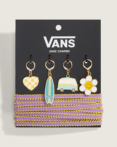 Vans Waffle Shop Retro California Shoe Charm Set