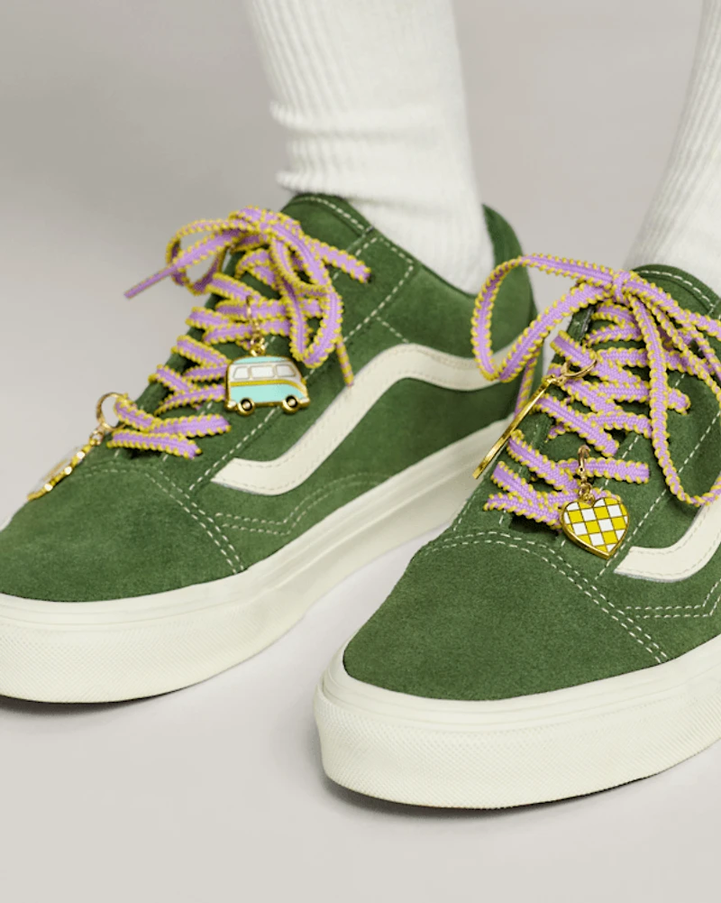 Vans Waffle Shop Retro California Shoe Charm Set