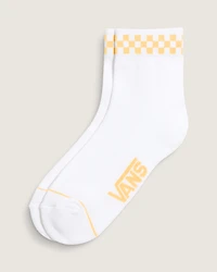 Peek-A-Check Crew Socks