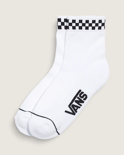 Peek-A-Check Crew Socks