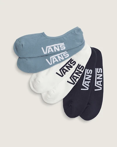 Classic No Show Socks 3-Pack