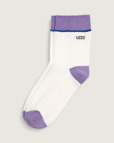 Waffle Half Crew Socks