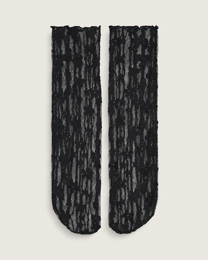 Lacy Half Crew Socks