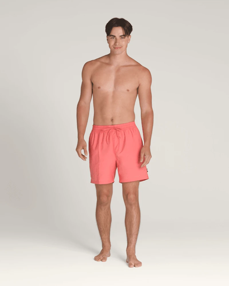 Primary Solid Elastic 17'' Boardshorts