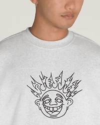 Skate Smile Spike Crew Sweatshirt