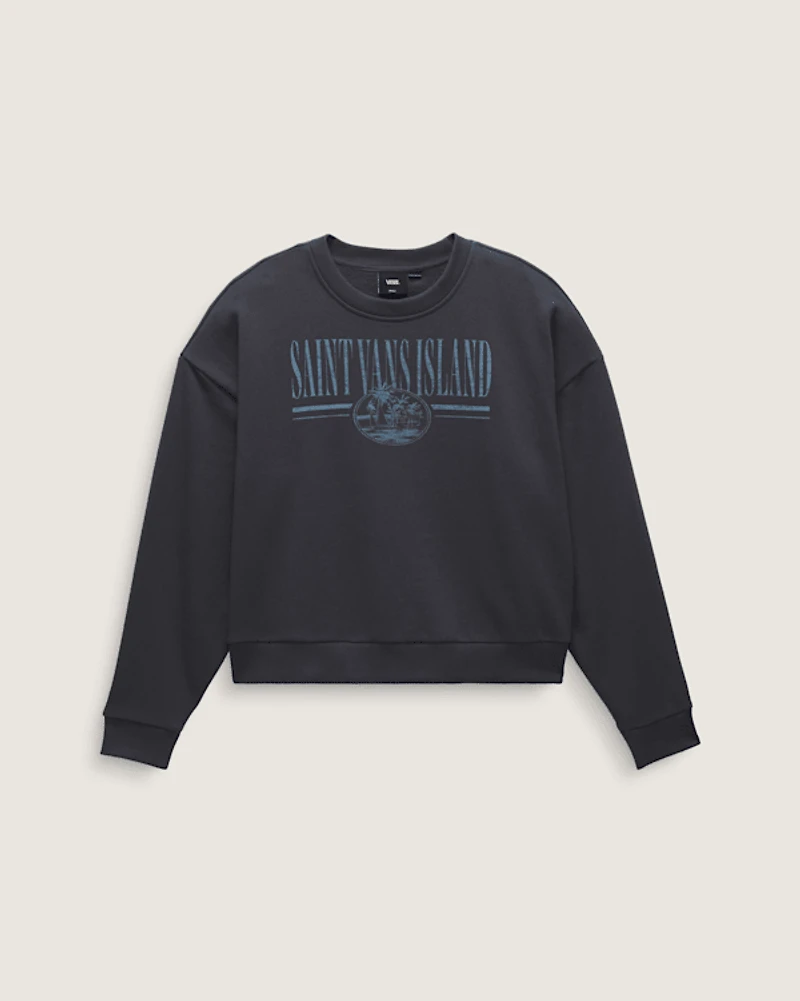 Retro Isle Graphic Crew Sweatshirt
