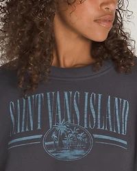 Retro Isle Graphic Crew Sweatshirt