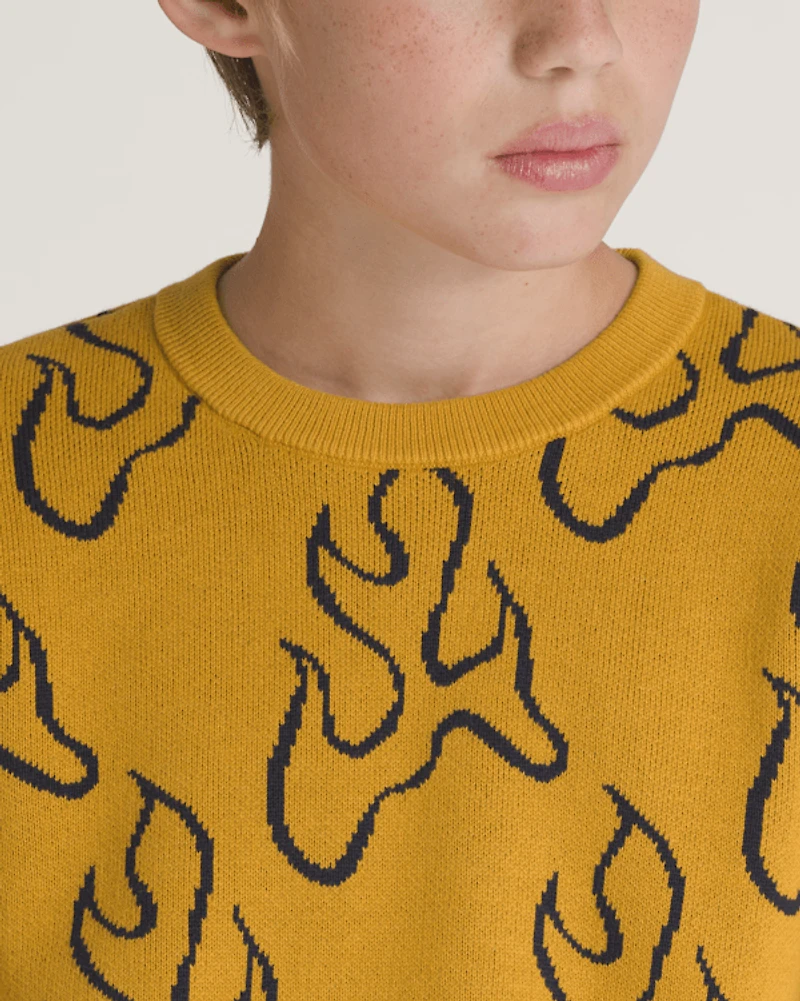 Kids Blaze Crew Sweater