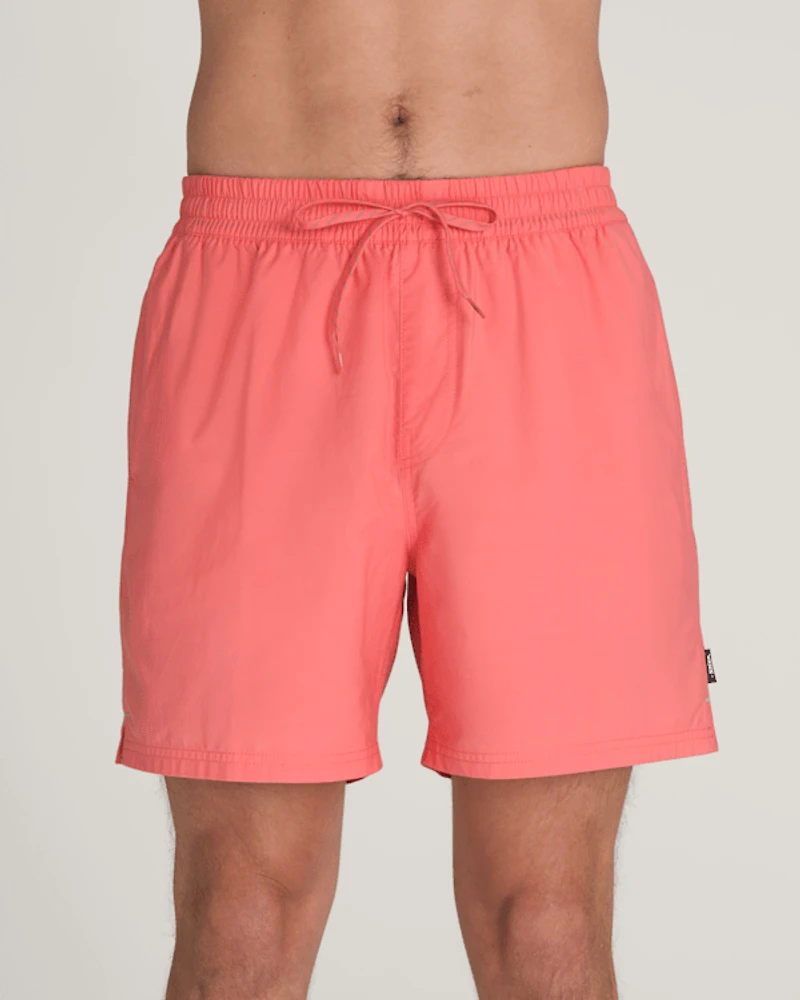 Primary Solid Elastic 17'' Boardshorts