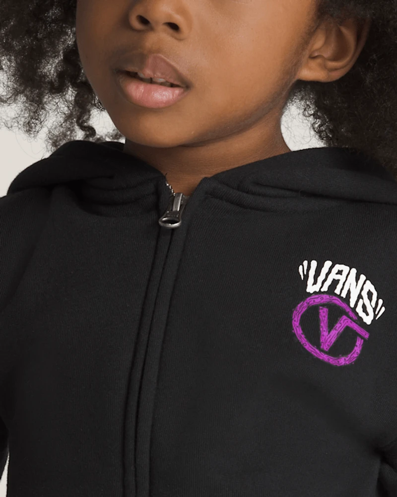 Little Kids Monster Ball Full Zip Hoodie