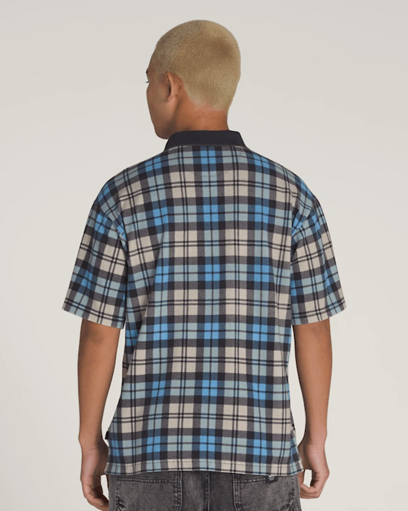 Bellmoor Plaid Polo Shirt