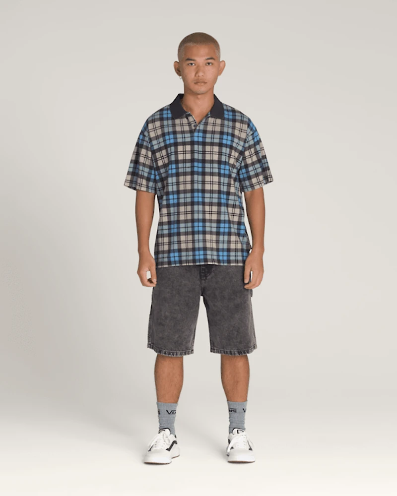 Bellmoor Plaid Polo Shirt