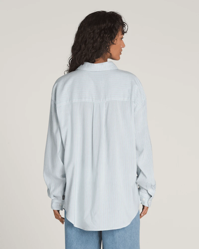 Gillian Striped Button Up Shirt