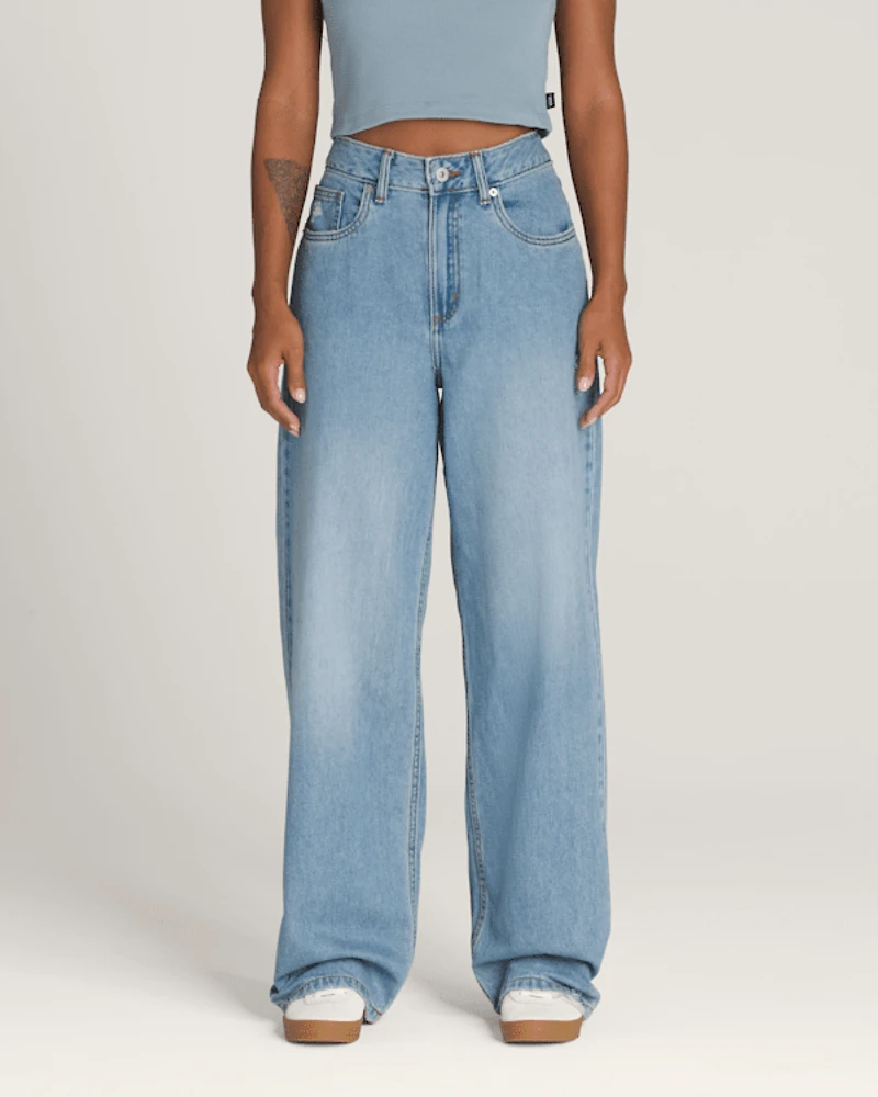 Sirelle 5 Pocket Denim Puddle Pants