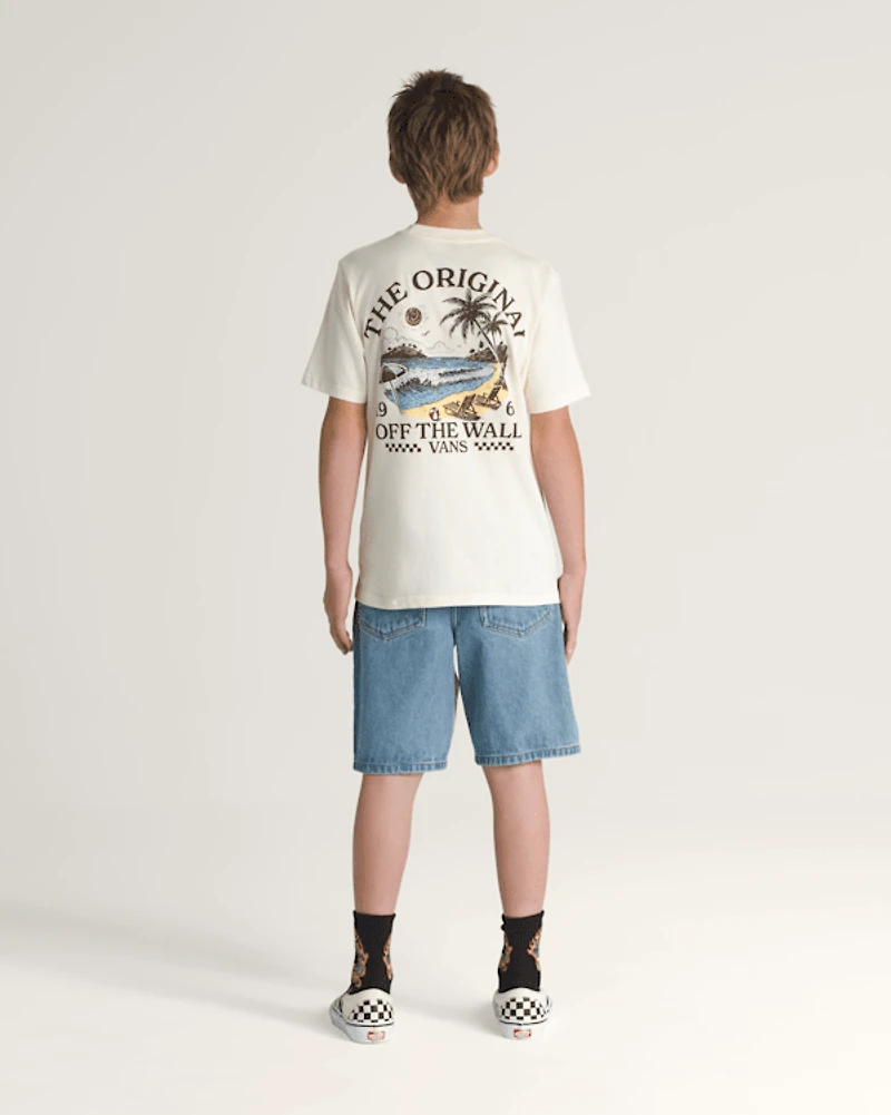 Kids Check-5 Baggy Denim Shorts